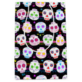 死んだ砂糖スカル ミディアムペーパーバッグ (正面)