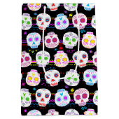 死んだ砂糖スカル ミディアムペーパーバッグ (裏面)