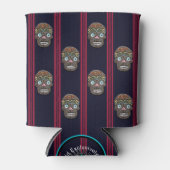 死んだ砂糖スカル（モッシーの木）缶の日クール 缶クーラー (正面)