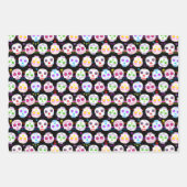 死んだ砂糖スカル ラッピングペーパーシート (正面)