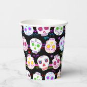 死んだ砂糖スカル 紙コップ (裏面)