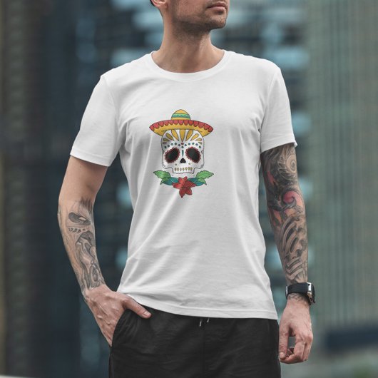 死んだ砂糖スカル Tシャツ