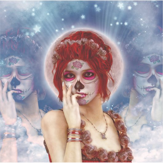 死んだ砂糖人形の日 シール (正面)