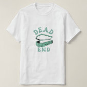 死んだ端 Tシャツ (デザイン正面)