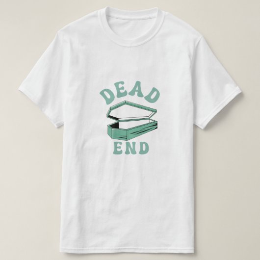 死んだ端 Tシャツ (デザイン正面)