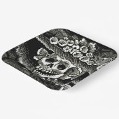 死んだ紙の日 – ホセ・グアダルーペポサダ ペーパープレート (傾斜あり)