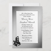 死んだ結婚式招待状 招待状 (正面)