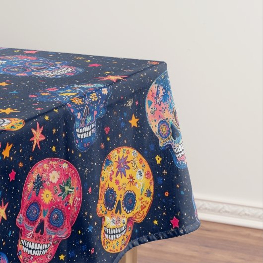 死んだ絵を描スカルの日 テーブルクロス (インサイチュ)