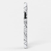 死んだ者の王：ダーク王室の・ヴァンパイア・シギル・ホワイト Case-Mate iPhoneケース (裏面/右)