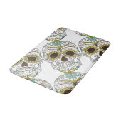 死んだ花のスカルの日 バスマット (アングル)