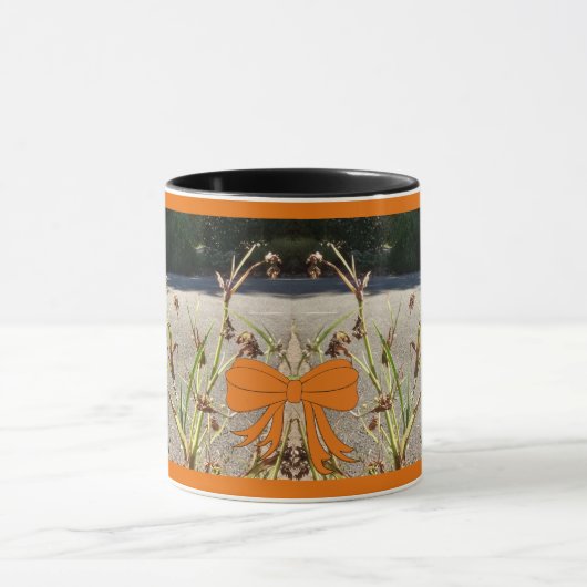 死んだ花の写真4 マグカップ (中央)