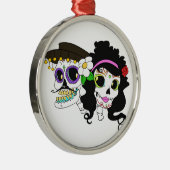 死んだ芸術のお祝い日 メタルオーナメント (右)