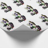 死んだ芸術のお祝い日 ラッピングペーパー (角)