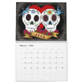 死んだ芸術のカレンダーの日 カレンダー (2月 2026)