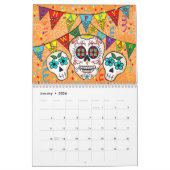 死んだ芸術のカレンダーの日 カレンダー (1月 2026)