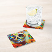 死んだ蝶の日2 スクエアペーパーコースター (インサイチュ)