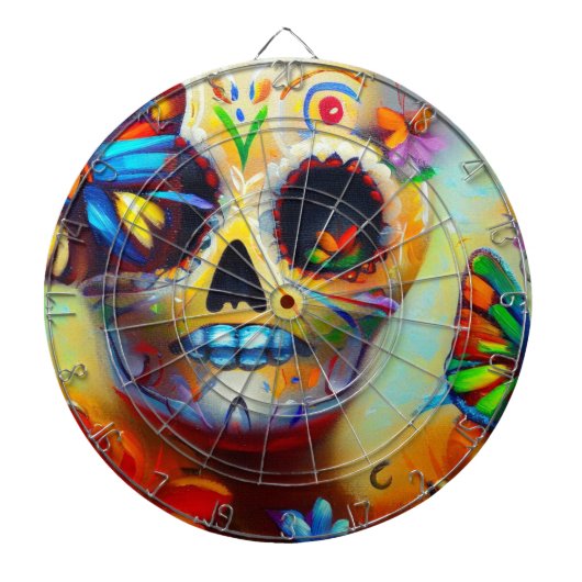 死んだ蝶の日(2) ダーツボード (正面)