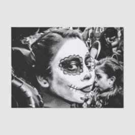 死んだ衣装の日の女性ティッシュペーパー 薄葉紙