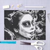 死んだ衣装の日の女性ティッシュペーパー 薄葉紙 (クラフト)