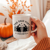 死んだ詩人の社会かわいい幽霊ハロウィーン コーヒーマグカップ