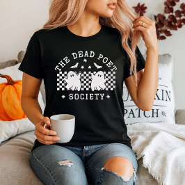死んだ詩人の社会かわいい幽霊ハロウィーン Tシャツ