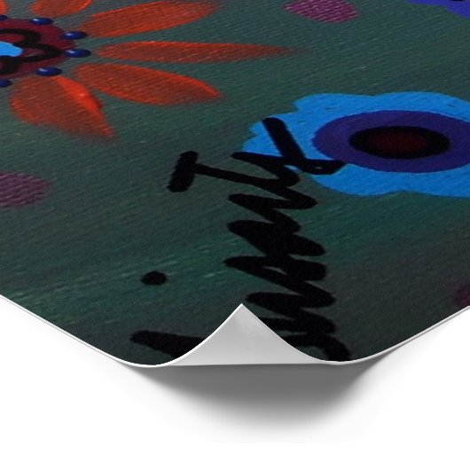 死んだ踊り女王 ポスター (角)