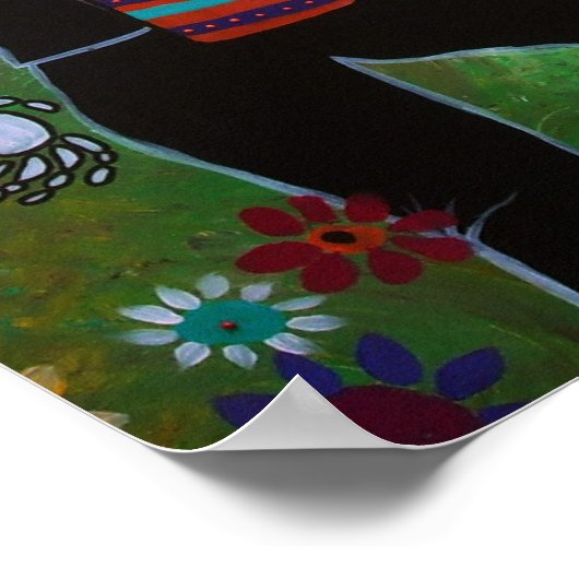 死んだ踊り ポスター (角)