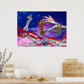 死んだ遊人の手で行き詰まる ポスター (キッチン)