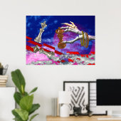 死んだ遊人の手で行き詰まる ポスター (ホームオフィス)