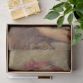 死んだ金魚の悲しい女の子(ペットの悔やみや弔慰) 薄葉紙 (ギフト)