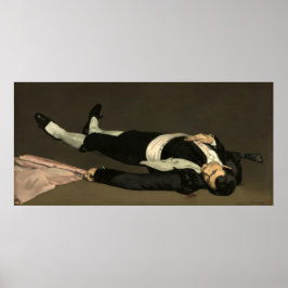 死んだ闘牛士 - エドゥアール・マネ 美術 ポスター