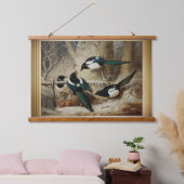 死んだ雌のケーペルカイリの周りのマギス 吊り下げ型タペストリー (寝室)