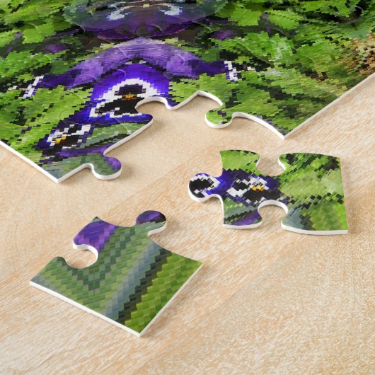 死んだ頭が….. ジグソーパズル (側面)