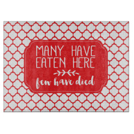 死んだ食べ人は少ない | レッド カッティングボード