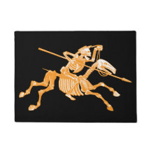 死んだ骨組ドア・マットの日