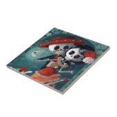 死んだ骨組恋人の日 タイル (側面)