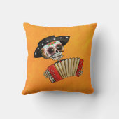 死んだ骨組Elマリアッチの日 クッション (裏面)