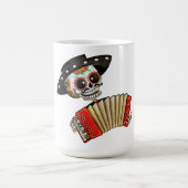 死んだ骨組Elマリアッチの日 コーヒーマグカップ (中央)