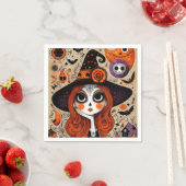 死んだ魔女のハロウィーンの日 スタンダードカクテルナプキン (インサイチュ)