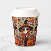 死んだ魔女のハロウィーンの日 紙コップ (正面)