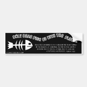 死んだ魚のバンパーステッカーだけ バンパーステッカー