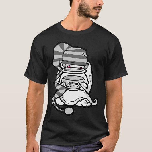 死んだ魚の捧げ物 Tシャツ (正面)