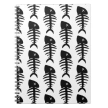 死んだ魚の骨組