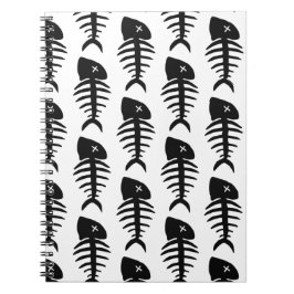 死んだ魚の骨組 ノートブック