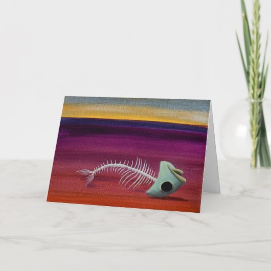 死んだ魚 カード (正面)