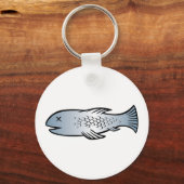 死んだ魚 キーホルダー (正面)