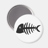 死んだ魚 マグネット (正面/裏面)