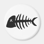 死んだ魚 マグネット (正面)
