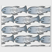 死んだ魚 ラッピングペーパー (フラット)