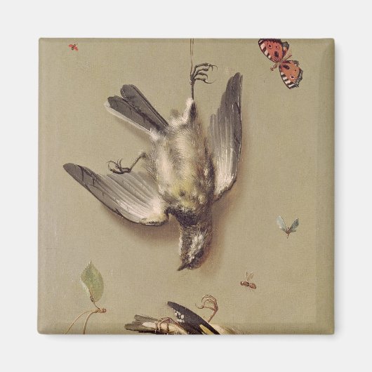 死んだ鳥とさくらんぼの静物詩， 1712 マグネット (正面)